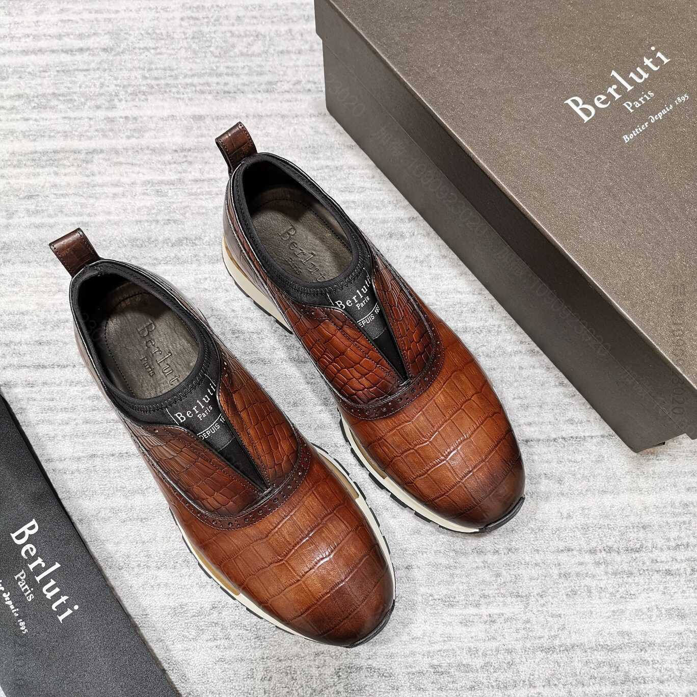 Berluti 布鲁提 新款上新 最新款运动男士休闲鞋