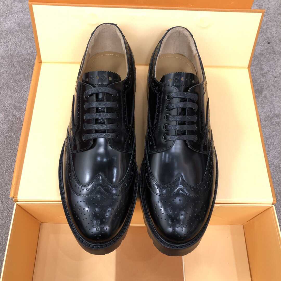 LV/路易威登 V～2023全新春季系列 男士男皮鞋