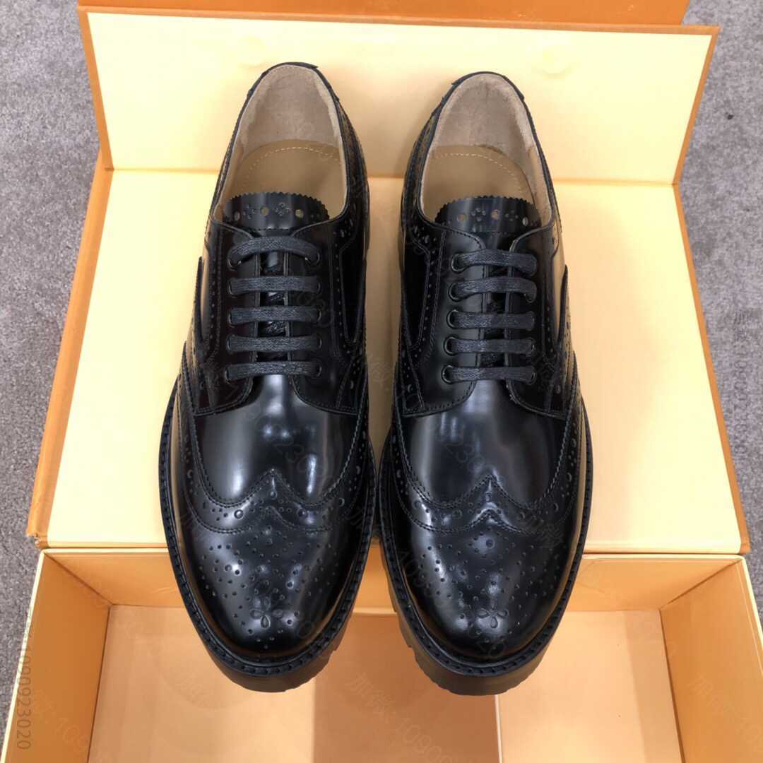 LV/路易威登 V～2023全新春季系列 男士男皮鞋