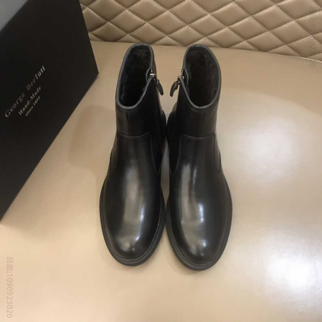 Berluti伯鲁提 意大利奢品，秋冬男士高帮靴短靴