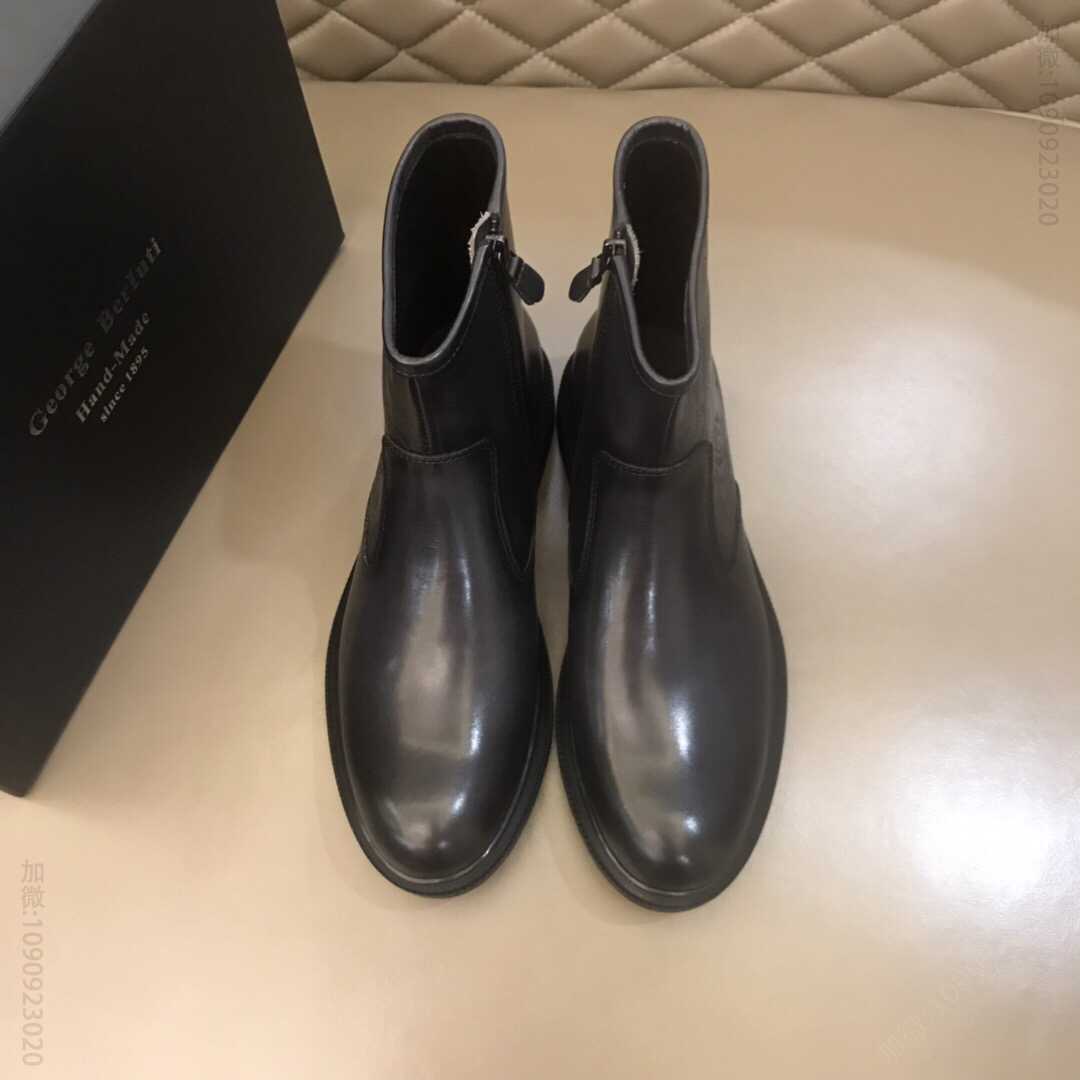 Berluti伯鲁提 意大利奢品，秋冬男士高帮靴短靴