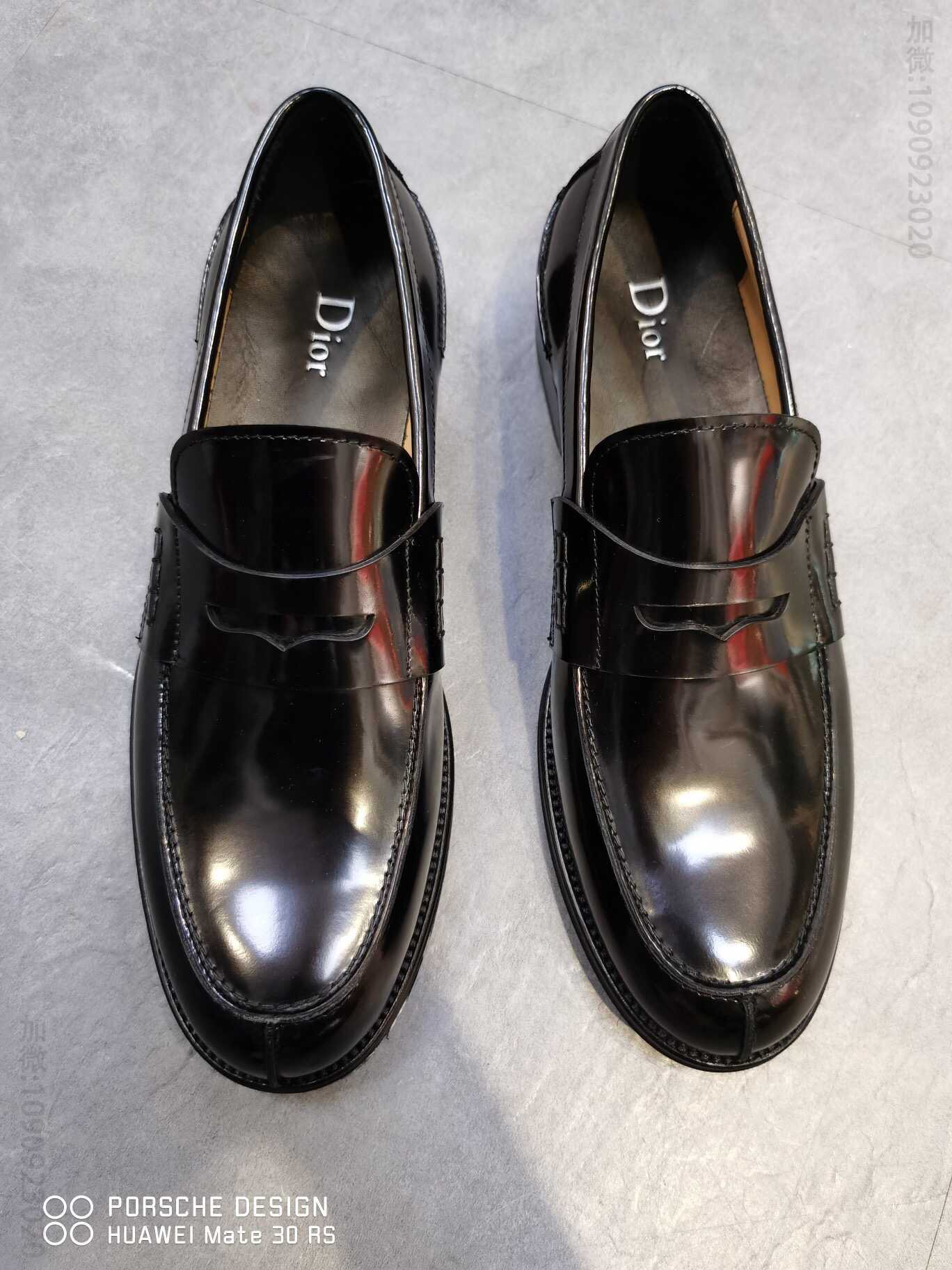 Dior/迪奥 2023秋冬新款进口开边珠休闲皮鞋