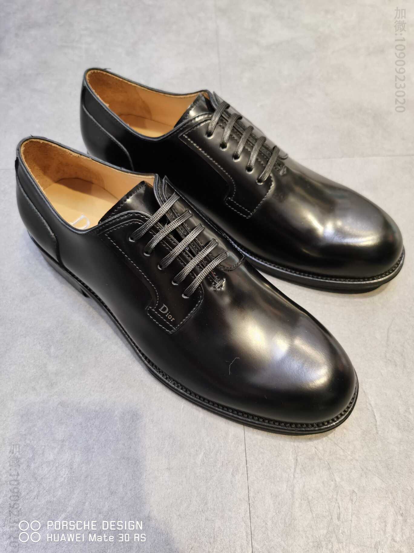 Dior/迪奥 2023秋冬新款进口开边珠休闲皮鞋