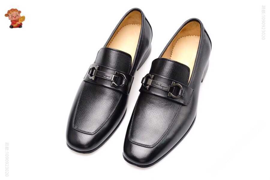 Ferragamo菲拉格慕 顶级原单2023官网同步进口原版小牛皮男士商务皮鞋