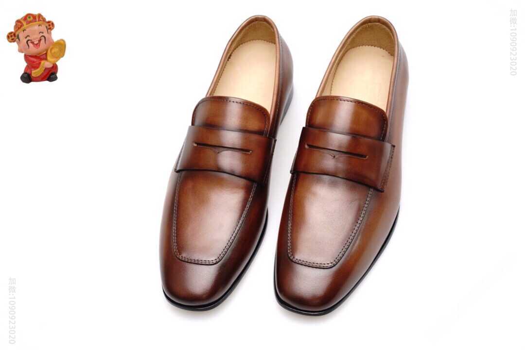 Ferragamo菲拉格慕 顶级原单2023官网同步进口原版小牛皮男士商务皮鞋