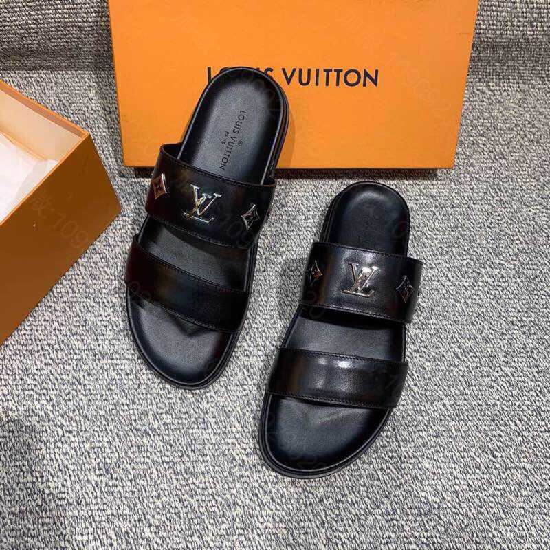 LV/路易威登 鞋面配以花卉和字母饰扣 侧边缀以Monogram花卉图案【男...