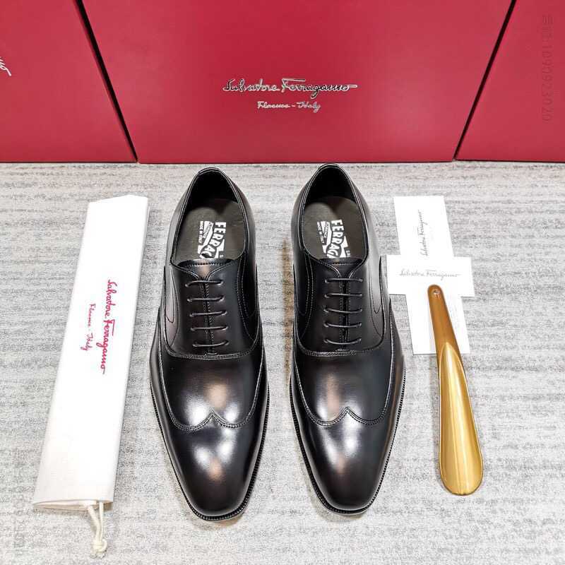 菲拉格慕 Salvatore Ferragamo 牛津鞋 新款私人订制正装皮鞋