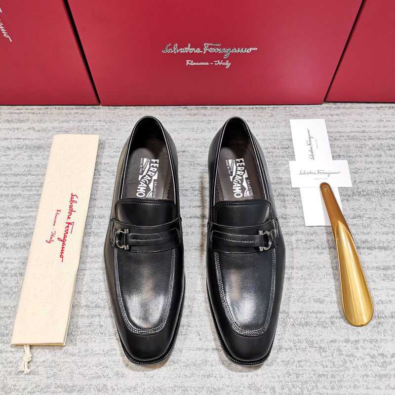 菲拉格慕 Salvatore Ferragamo 牛津鞋 新款私人订制正装皮鞋