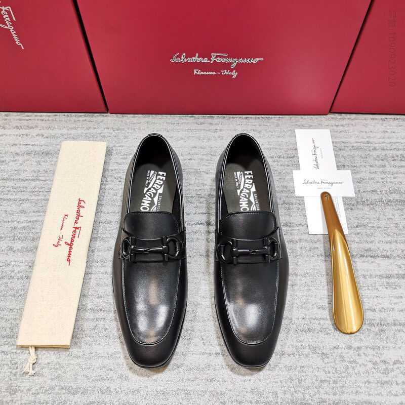 菲拉格慕 Salvatore Ferragamo 牛津鞋 新款私人订制正装皮鞋