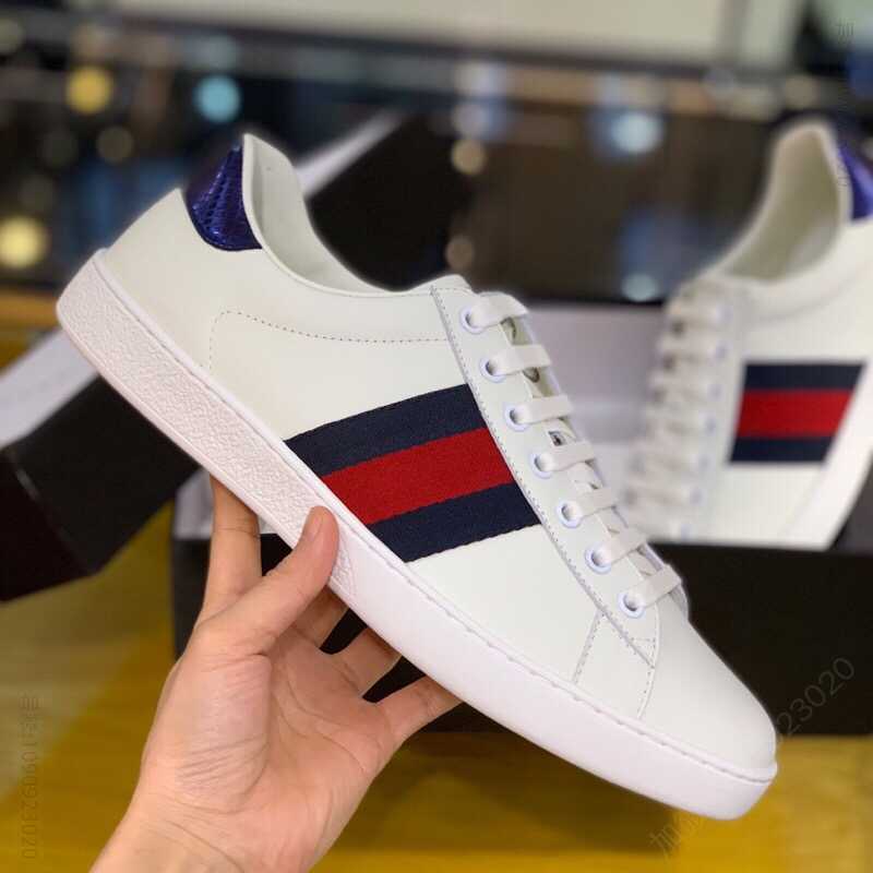 Gucci古驰 采用白色牛皮内里小牛皮制作G家经典小白鞋