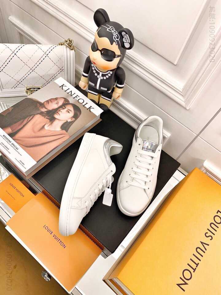 LV/路易威登 LV 低帮小白鞋系列驴牌情侣款板鞋休闲鞋