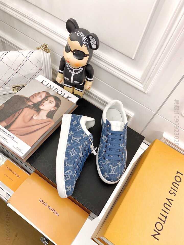 LV/路易威登 LV 低帮小白鞋系列驴牌情侣款板鞋休闲鞋