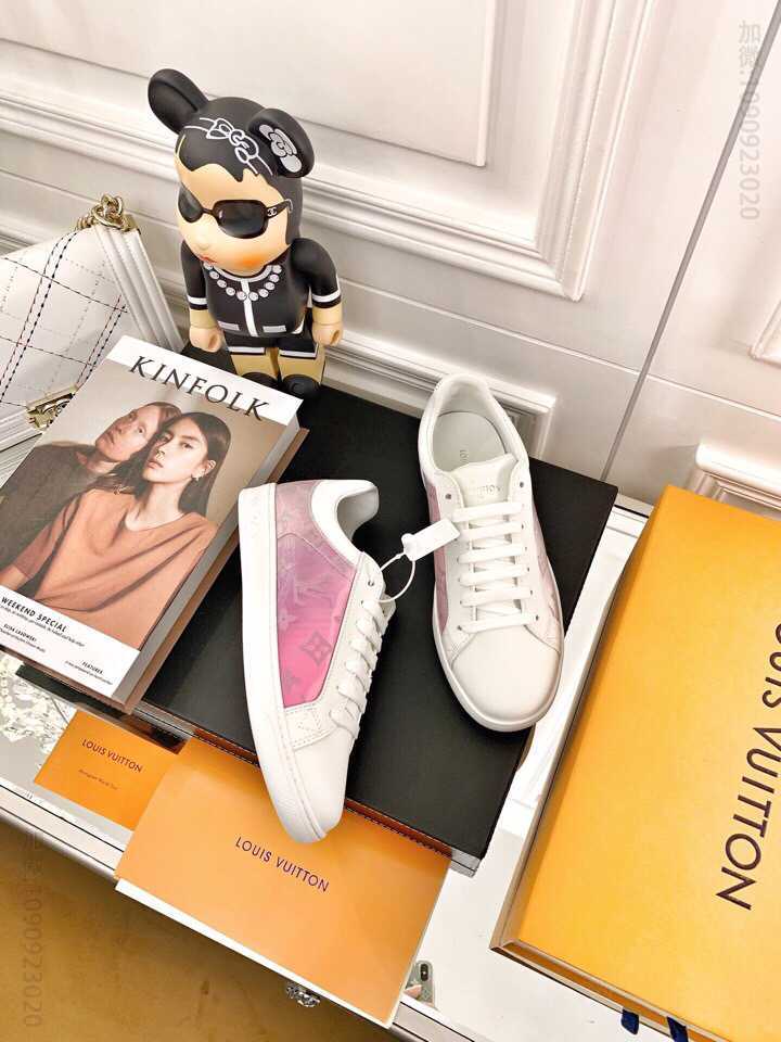 LV/路易威登 LV 低帮小白鞋系列驴牌情侣款板鞋休闲鞋
