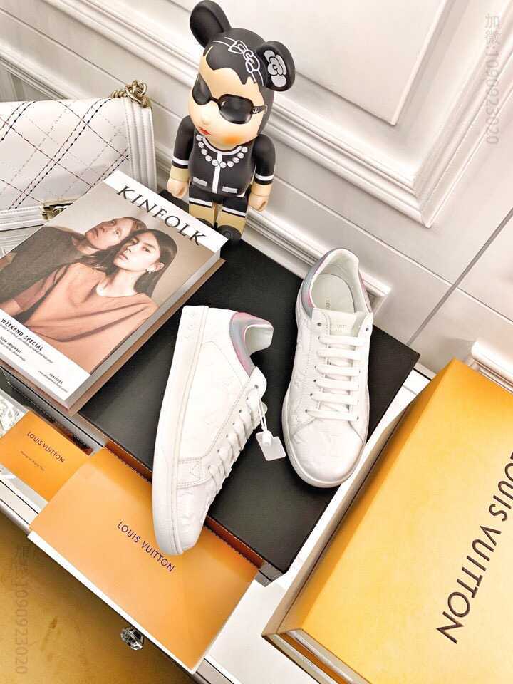 LV/路易威登 LV 低帮小白鞋系列驴牌情侣款板鞋休闲鞋