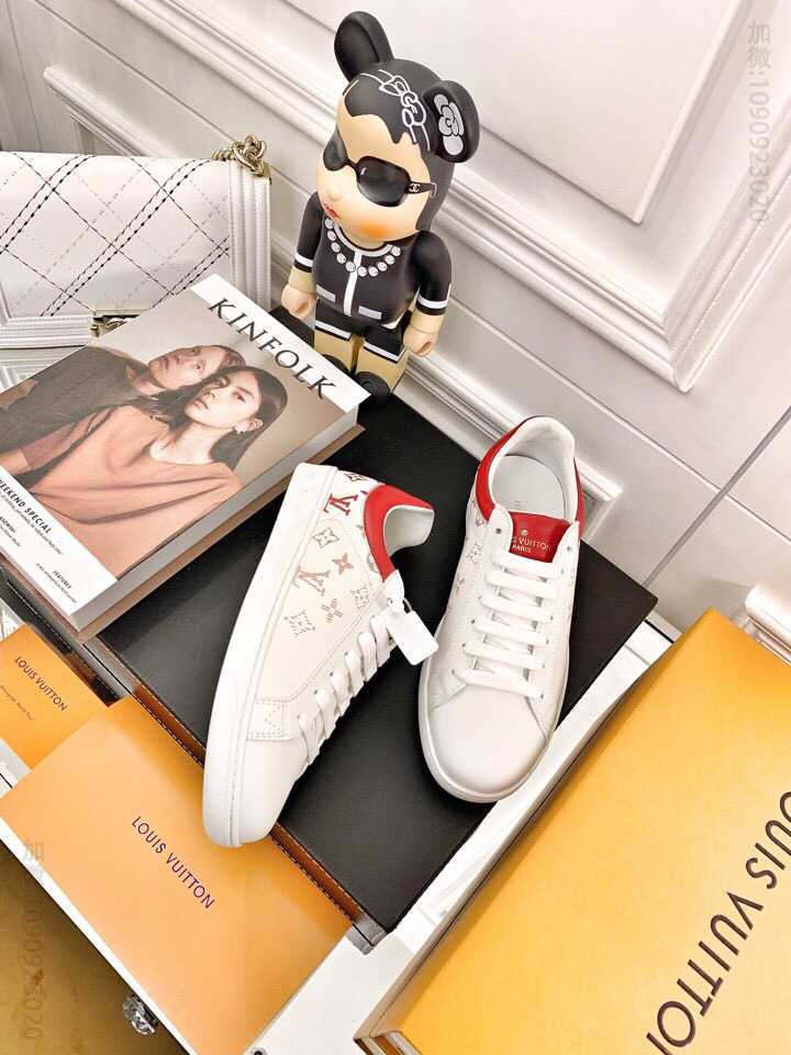 LV/路易威登 LV 低帮小白鞋系列驴牌情侣款板鞋休闲鞋