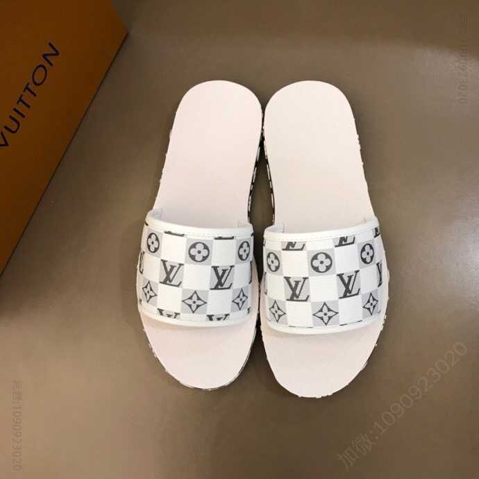 LV/路易威登 原版大底高端精品L牌奢品男士拖鞋