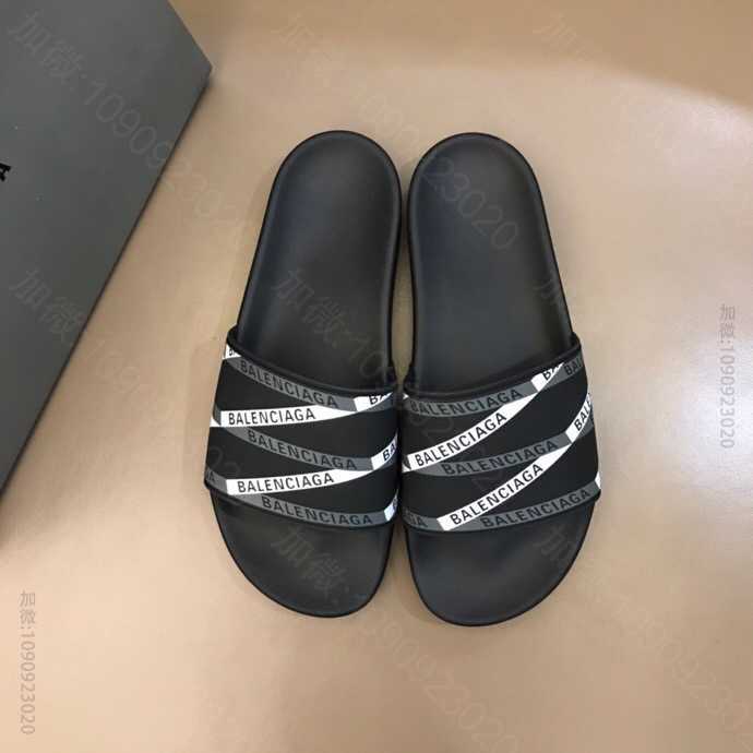 BALENCIAG巴黎世家 2023夏季情侣时尚拖鞋