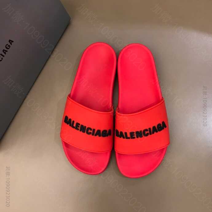 BALENCIAG巴黎世家 2023夏季情侣时尚拖鞋