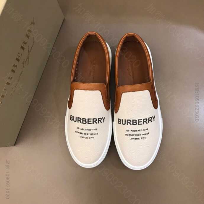 巴宝莉Burberry B家2023春夏新品男士经典低帮运动鞋