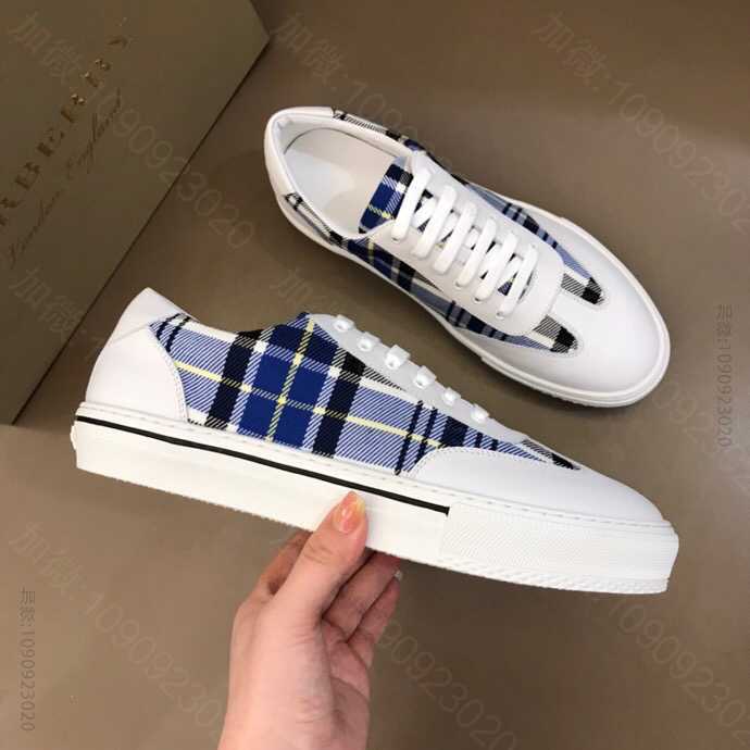 巴宝莉Burberry B家2023春夏新品男士经典低帮运动鞋