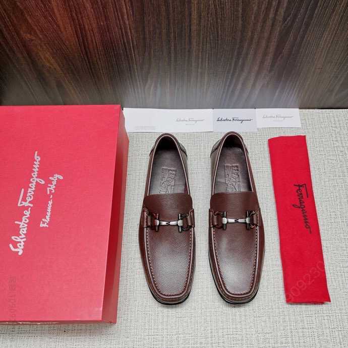 Salvatore Ferragamo菲拉格慕 专柜同步新款一脚蹬乐福鞋
