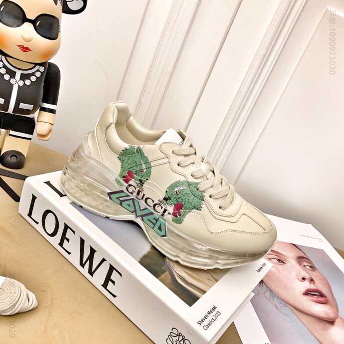 gucci古驰 G家新款重工气垫底情侣款老爹鞋运动鞋