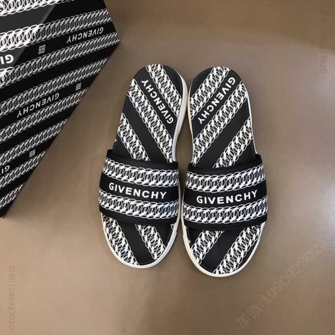 GIVENCHY纪梵希 2023头层牛皮男士夏季拖鞋