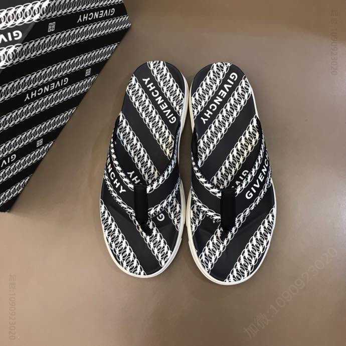 GIVENCHY纪梵希 2023头层牛皮男士夏季拖鞋