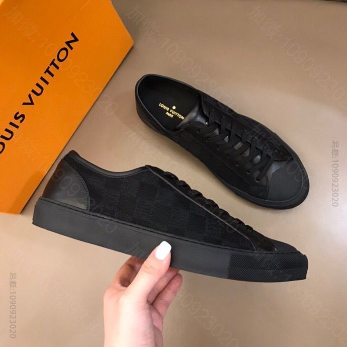 LV/路易威登 L 2023ss夏日系列 男士tattoo透明网纱运动鞋