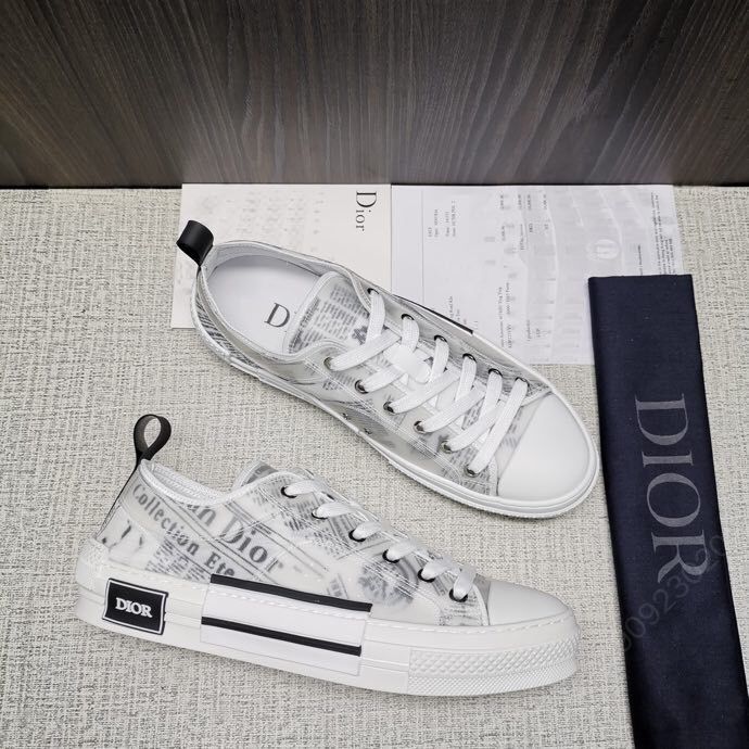 Dior迪奥 CD 情侣款DIOKAWS 重磅联名 官方最新发售 DIO B23 运动鞋系列 高/低帮