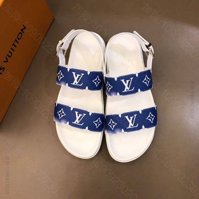 LV/路易威登 高端精品 原版材质L牌奢品男士拖鞋