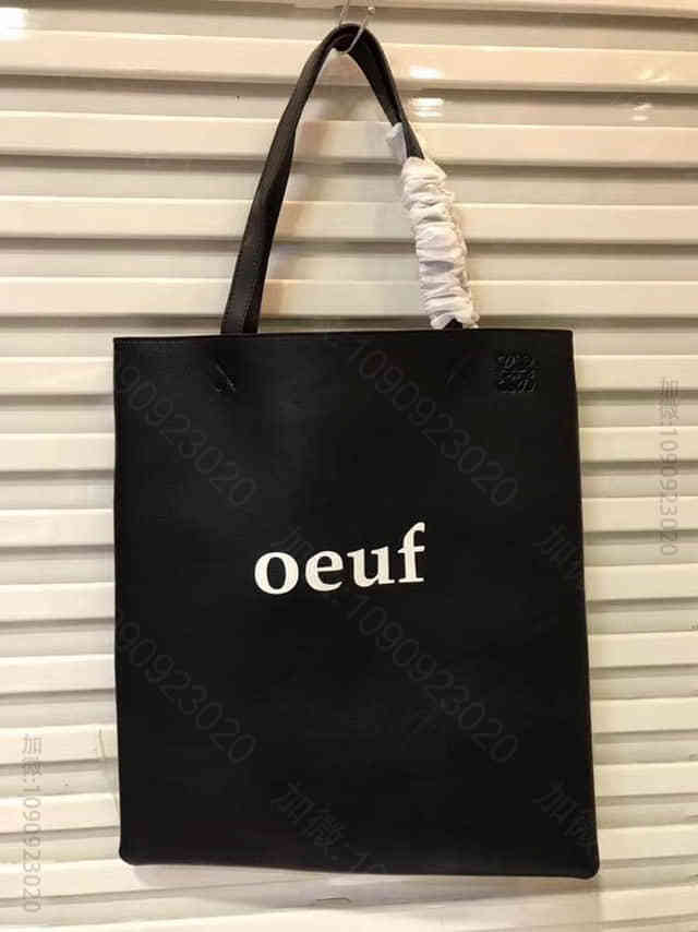 (罗意威) Puzzle Vertical Tote Oeuf Bag 黑色...