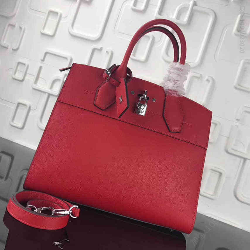 (路易威登)LV M53029 Taurillon Leather City Steamer小号手袋