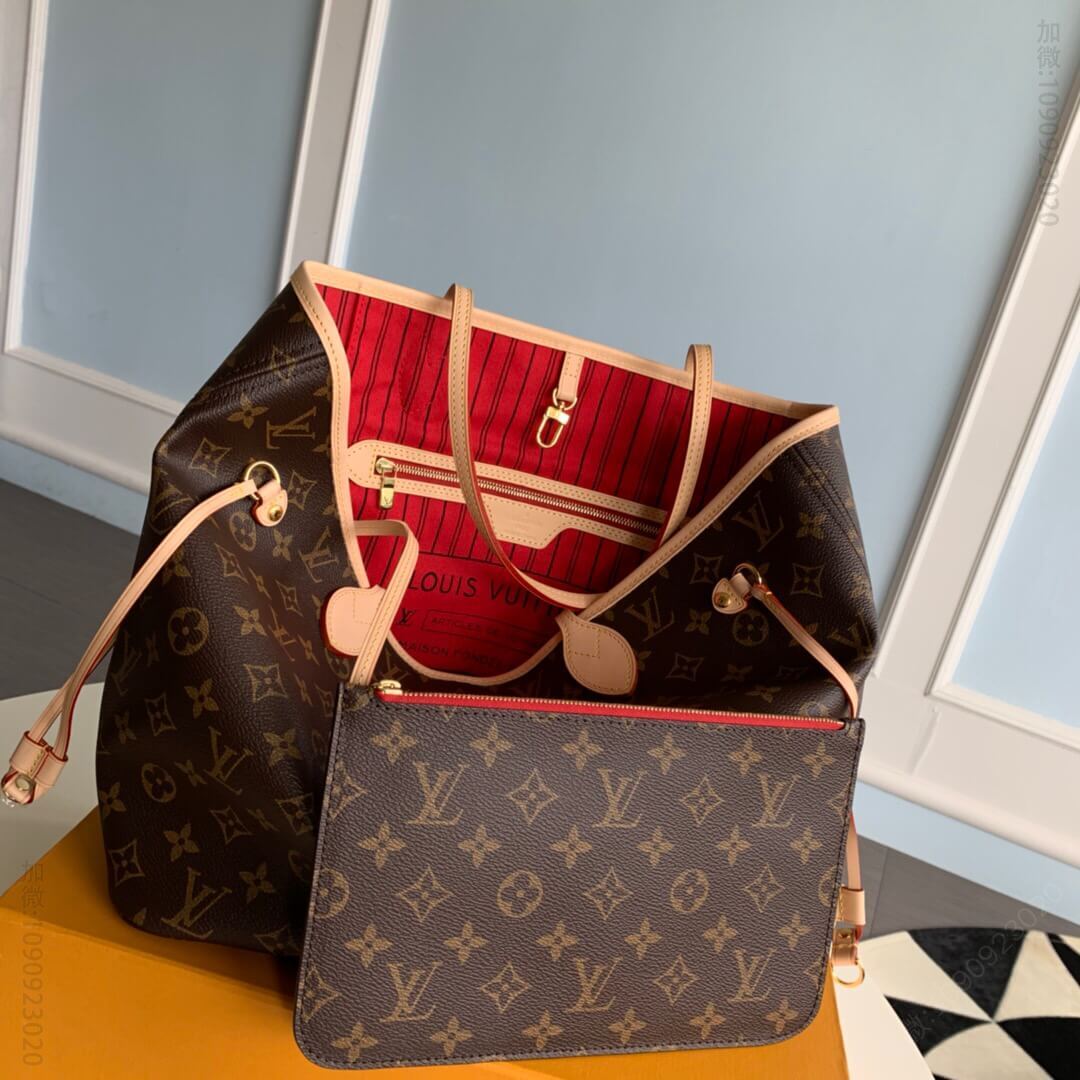 LV Neverfull 中号购物袋 M41177