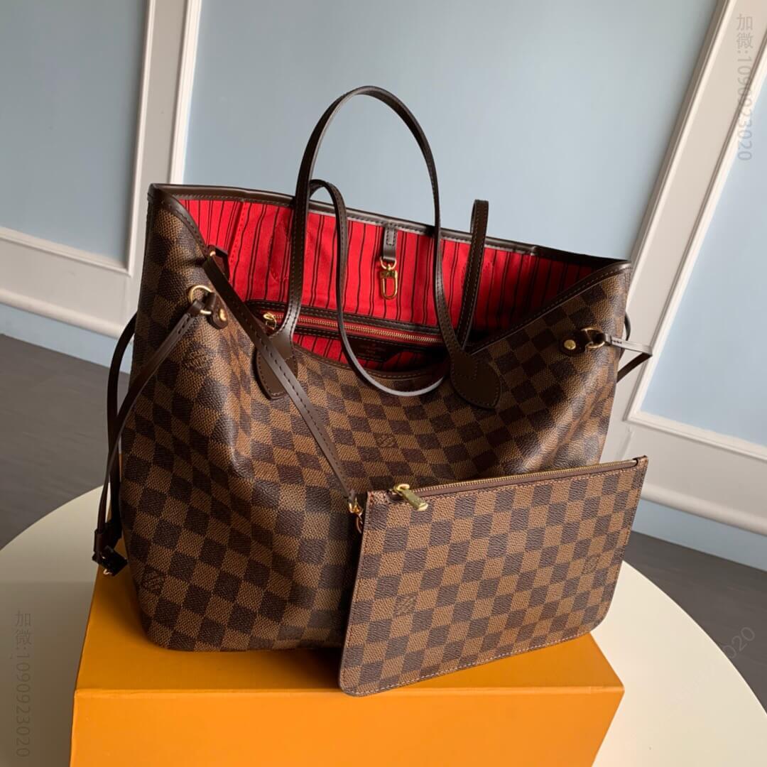 LV Neverfull 中号购物袋 N41358