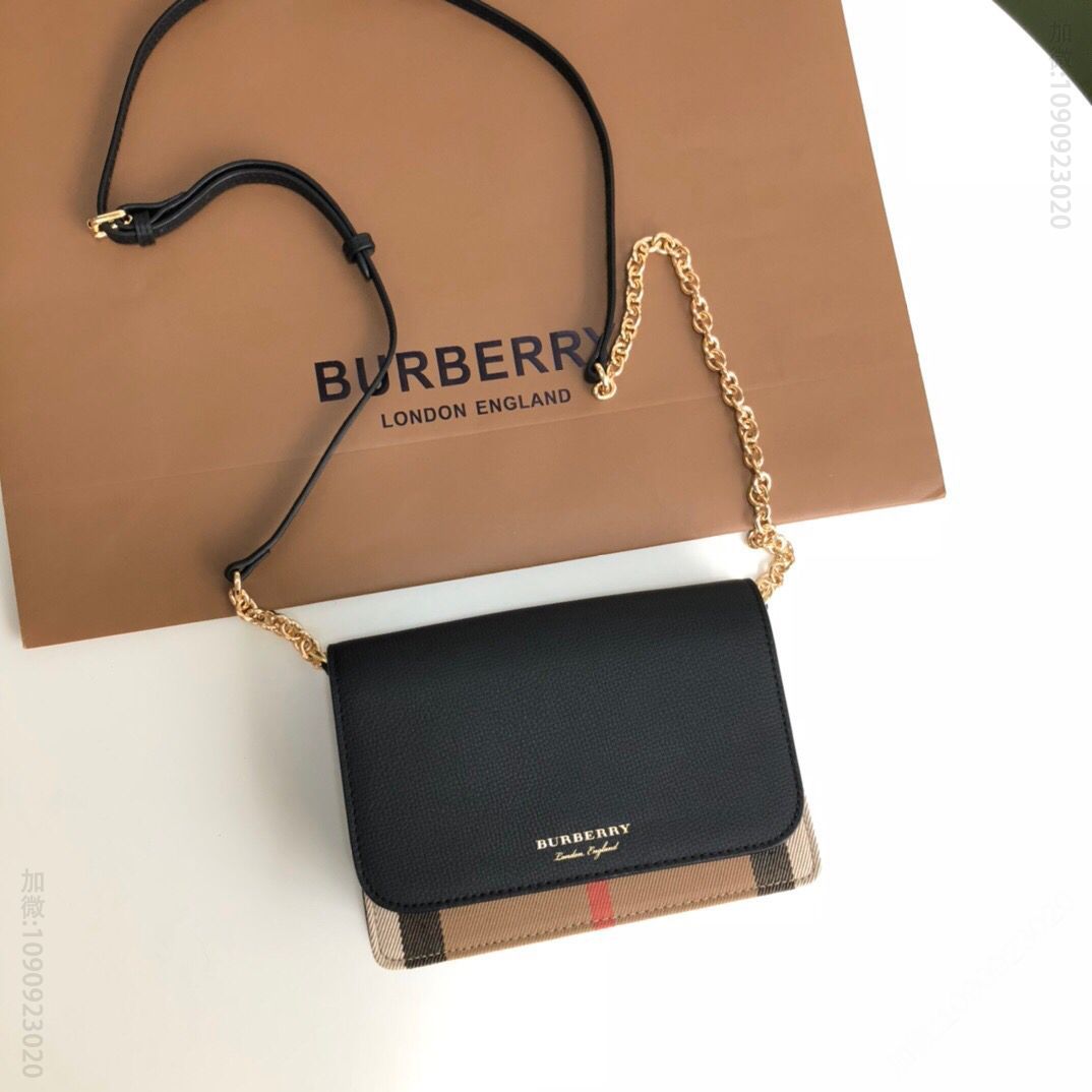 Burberry巴宝莉进口意大利小牛皮肩背包1441