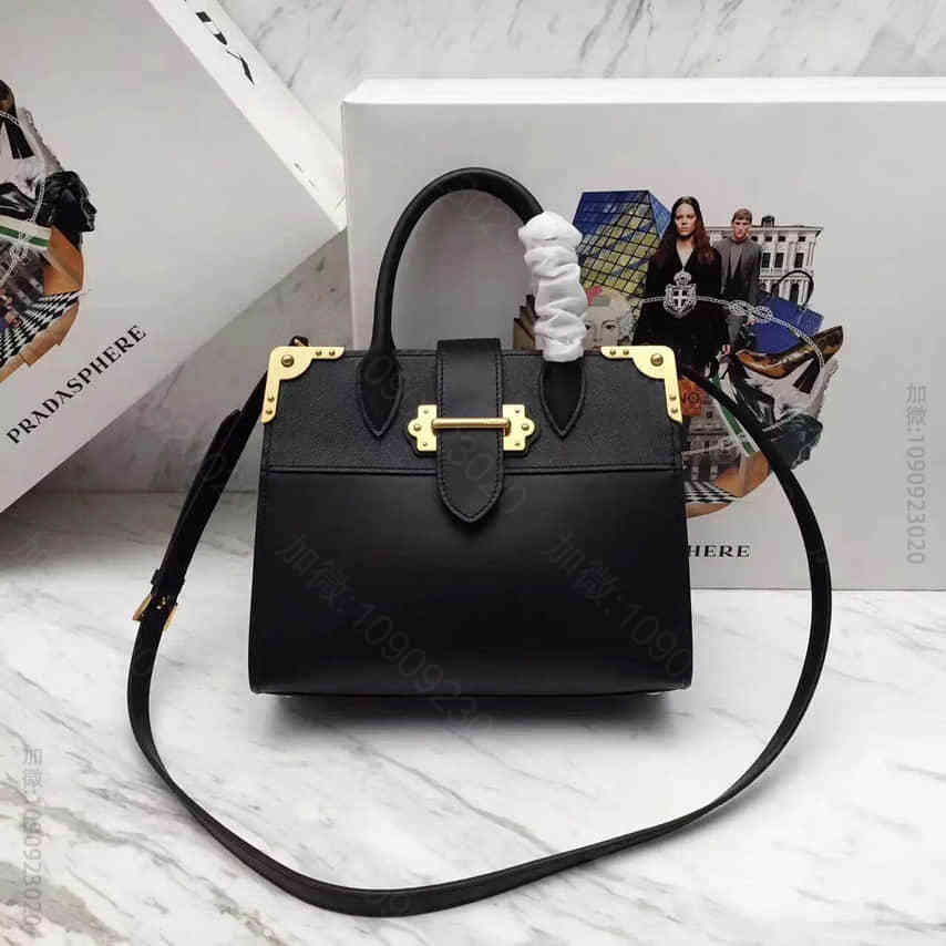 普拉达/PRADA esplanade 铂金风琴包 1BA050