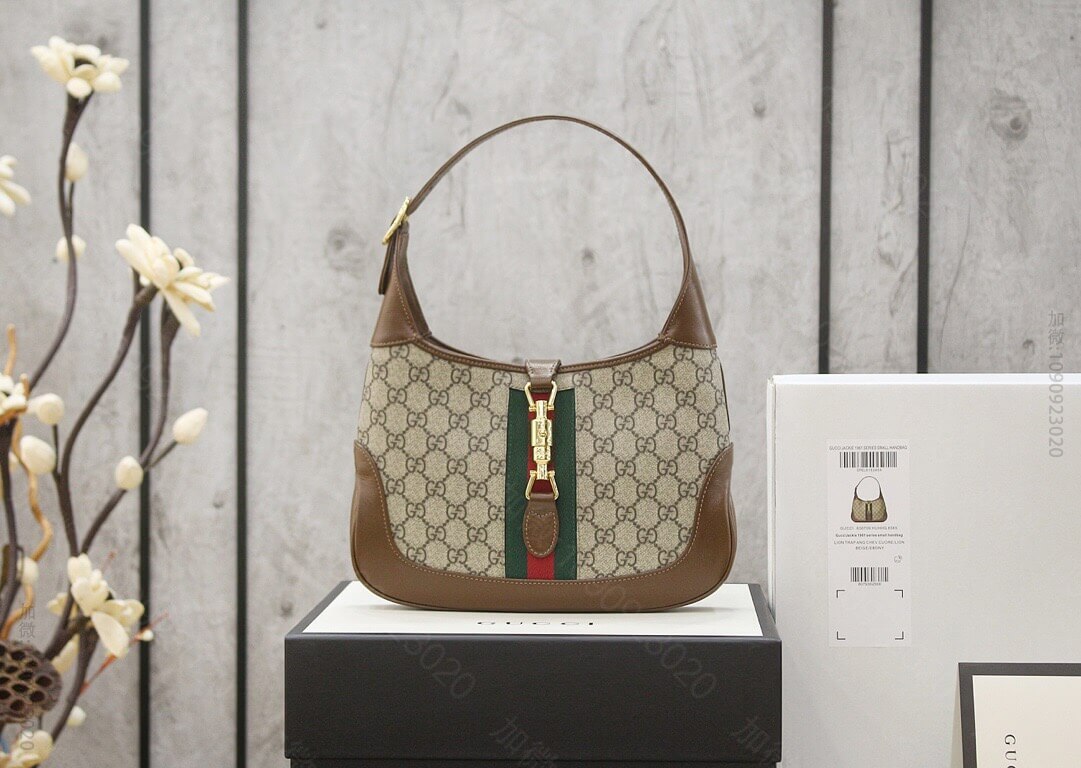 Gucci Jackie 1961系列小号腋下包斜挎包 636706 HUH...