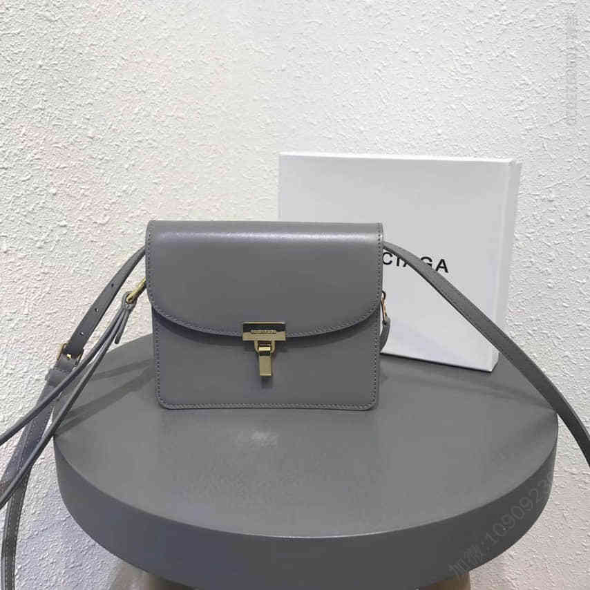 Balenciaga/巴黎世家 小方包 92237 灰色