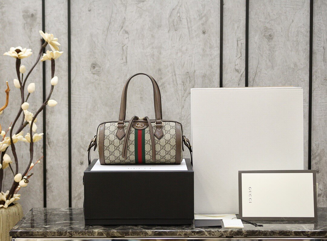 Gucci古驰 Ophidia系列GG小号波士顿包 602577 96IWB 8745
