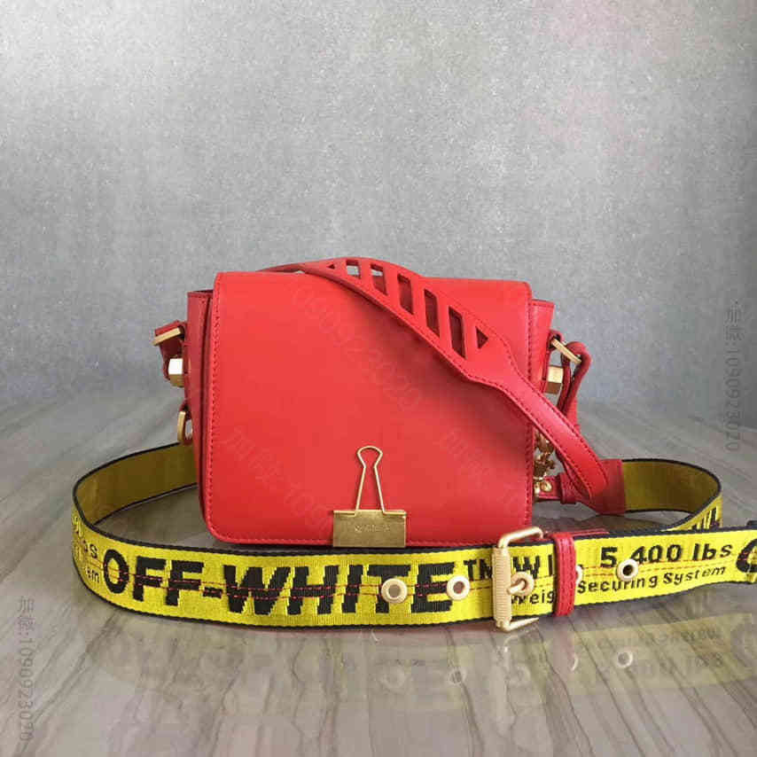 OFF-WHITE C/O VIRGIL ABLOH 17ss 明星同款 夹...