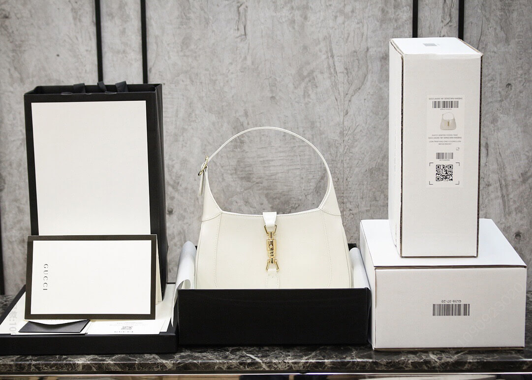 Gucci Jackie 1961系列小号单肩斜跨包 636709 10O0G 9022