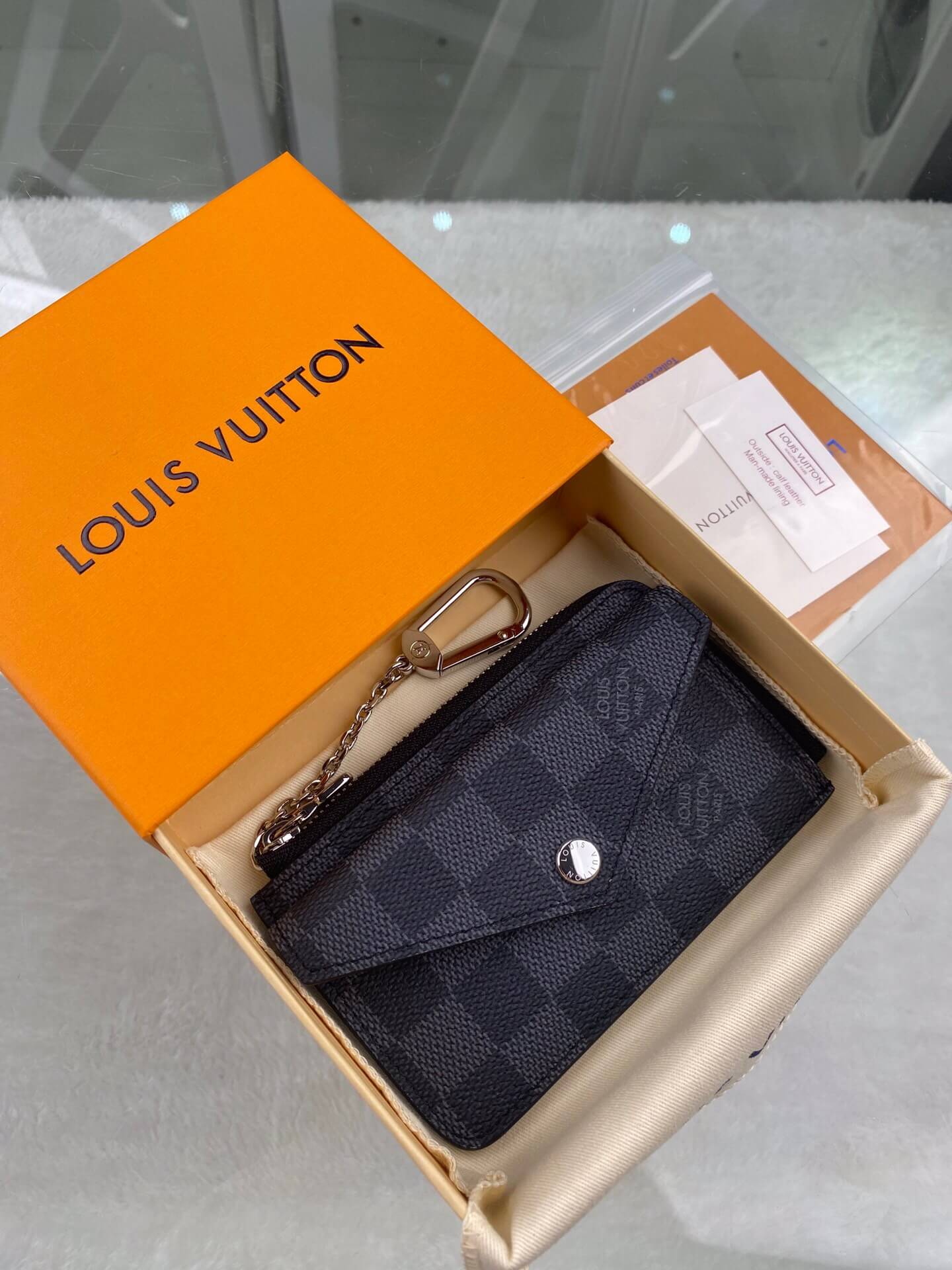 LV女士卡包 Louis Vuitton LV Recto Verso 卡夹 M69431 高仿LV卡包 M69431