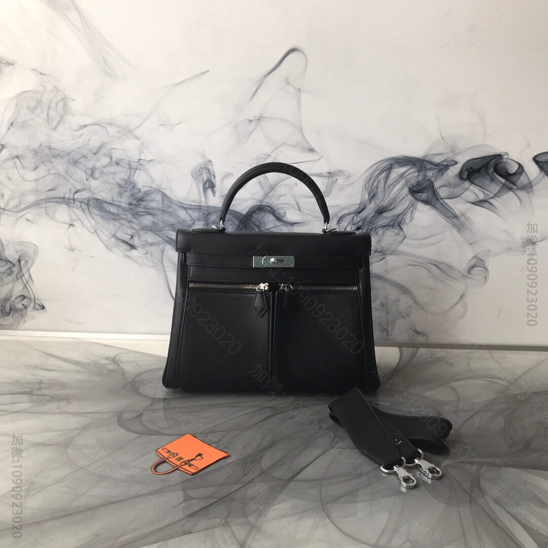 Hermes爱马仕 kelly Lakis 32CM 半手工蜡线 swift...