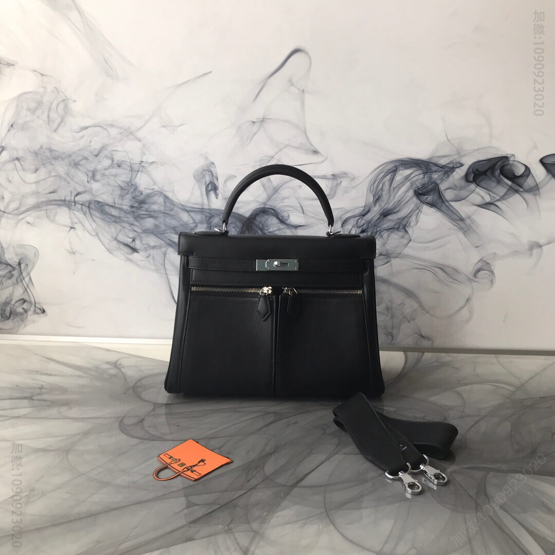 Hermes爱马仕 kelly Lakis 32CM 半手工蜡线 swift皮