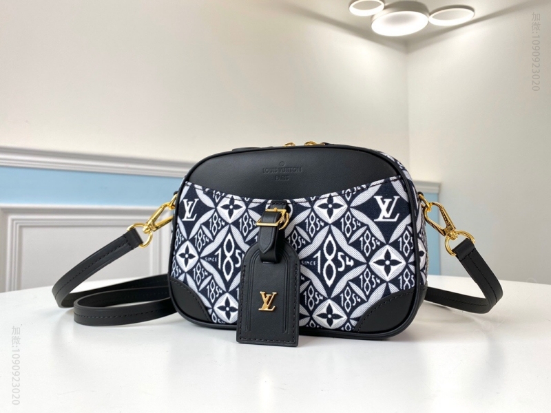 LV单肩包 LV单肩包 LV M57205 1854系列Deauville 迷你手袋相机包斜跨包 路易威登斜跨包 LV女包 M57205