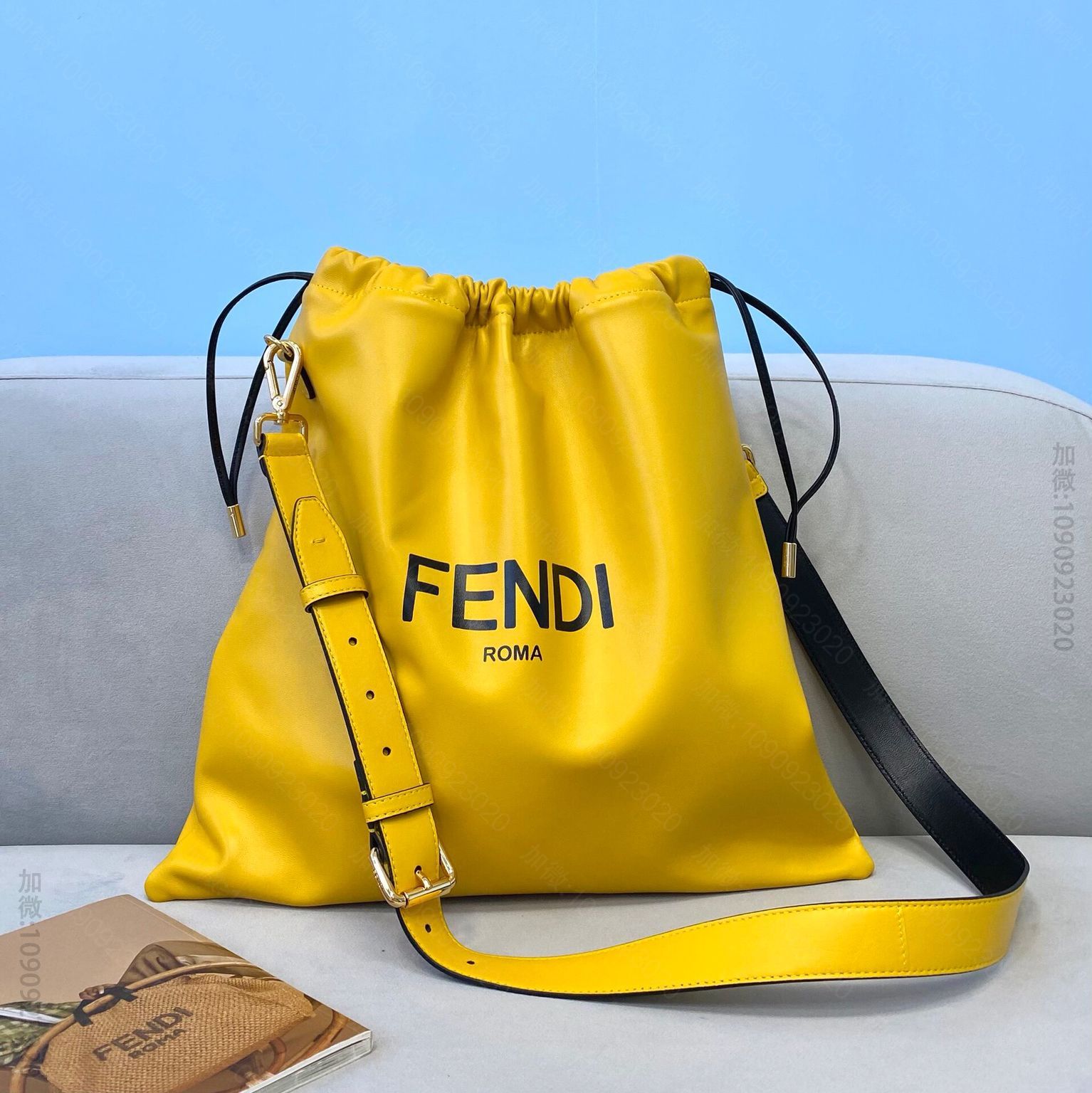 FENDI芬迪品牌字母手袋8355L