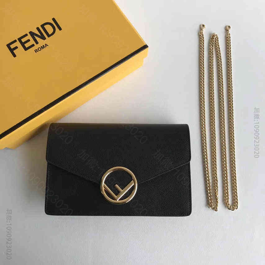 芬迪FENDI 006手掌纹 F IS FENDI迷你翻盖链条包