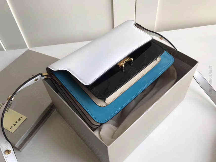 Marni Trunk中号意大利正品代购 2017秋冬新款新色风琴包