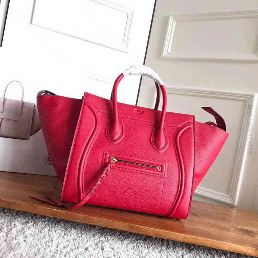 C63194_赛琳手提包 赛琳Celine Phantom荔枝纹牛皮幻影蝙蝠包 赛琳女包网站